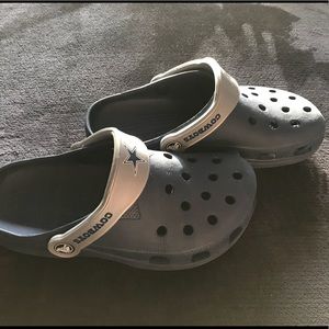 dallas cowboys crocs for sale